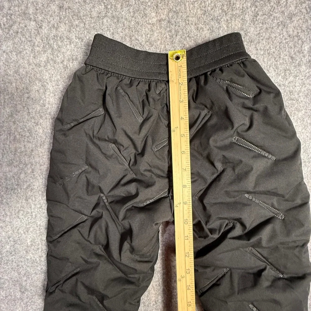 Kids Snow Pants Size 130 (7-8) Zunhu D Friend Black Insulated‎ Ski Pants Quilted